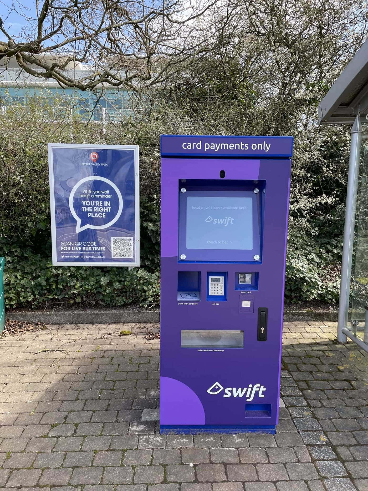 BVP Travel Update – Swift Ticket Machine